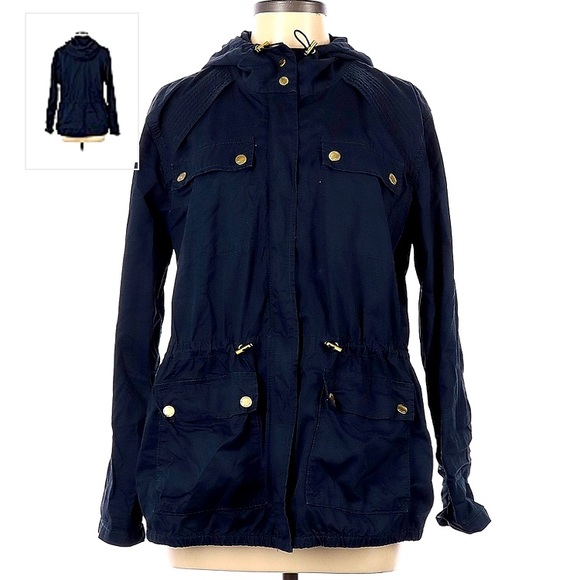 Michael Kors Jackets & Coats Michael Kors Navy Blue Utility Jacket